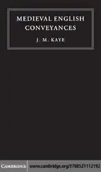 Medieval English Conveyances image