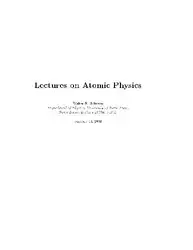 Lectures on atomic... image