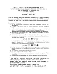 NSEP ۲۰۱۵ Question... image