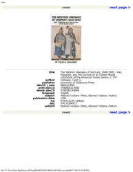 The Western Abenakis... image