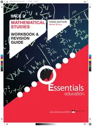 دانلود کتاب Mathematical Studies WorkBook & Revision Guide SACE Stage 2