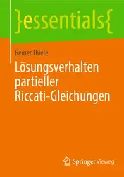 دانلود کتاب Lösungsverhalten partieller Riccati-Gleichungen