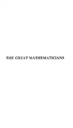 The Great Mathematicians image