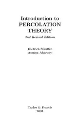 دانلود کتاب Introduction to percolation theory