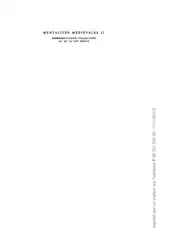 Mentalités médiévales. Représentations... image