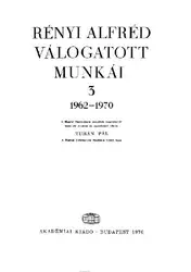 دانلود کتاب Selected papers of Alfred Renyi