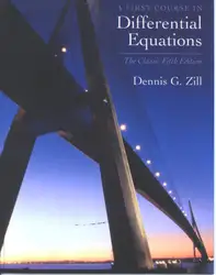 دانلود کتاب A First Course in Differential Equations: The Classic Fifth Edition