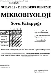 Mikrobiyoloji Tus Deneme... image