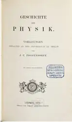 Geschichte der Physik.... image