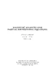 Harmonic Analysis and... image