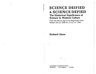 Science Deified and... image