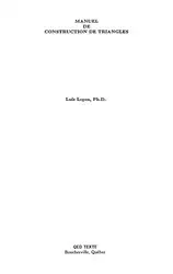 Manuel de construction... image