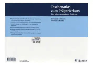 Taschenatlas zum praparierkurs image
