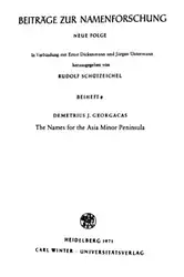 The Names for... image