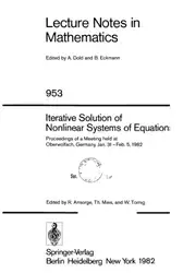 دانلود کتاب Iterative Solution of Nonlinear Systems of Equations