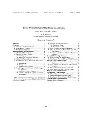 Recent Work in... image