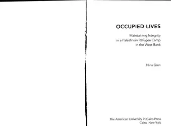 Occupied Lives: Maintaining... image