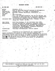 What Is Distance?... image