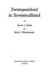 Zwangsarbeit in Sowjetrussland image