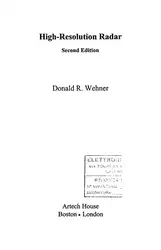 High-Resolution Radar image