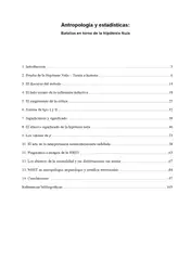 Antropología y estadísticas:... image