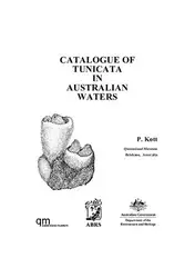 Catalogue of Tunicata... image