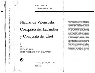 Nicolás de Valenzuela:... image