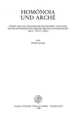 Homónoia und Arché:... image