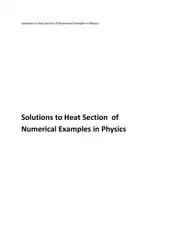 دانلود کتاب N N Ghosh Heat Solutions to Numerical Examples in Physics