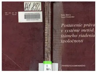 Postavenie práva v... image