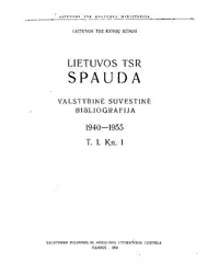 Lietuvos TSR spauda... image