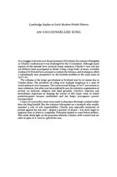 An Uncounselled King:... image