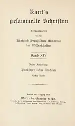 Handschriftlicher Nachlaß /... image