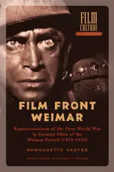 Filmfront Weimar: Representations... image