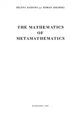 Mathematics of Metamathematics image