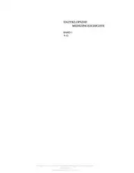 Enzyklopädie Medizingeschichte. Band... image