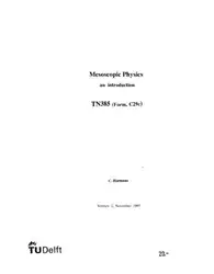 Mesoscopic physics image