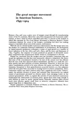 The Great Merger... image