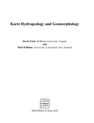 Karst Hydrogeology and... image