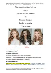 دانلود کتاب The Art of Problem Solving, Volume 2: and Beyond