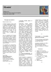 Memini : bulletin... image