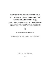 Inquiry into the... image