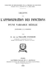 Leçons sur l'approximation... image