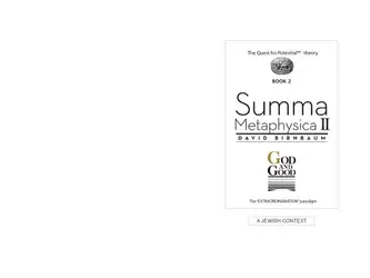 Summa Metaphysica. God... image