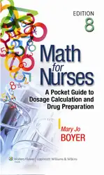 دانلود کتاب Math for Nurses: A Pocket Guide to Dosage Calculation and Drug Preparation