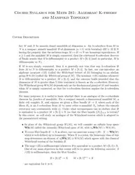 Algebraic K-Theory and... image