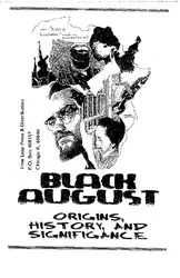 Black August: Origins,... image