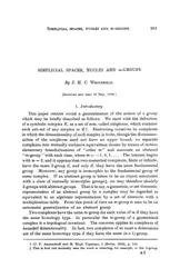 Simplicial spaces, nuclei,...