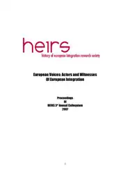 European Voices: Actors... image