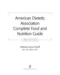 American Dietetic Association... image